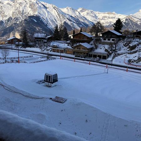 Appartement Haute Nendaz met fantastisch uitzicht Buitenkant foto