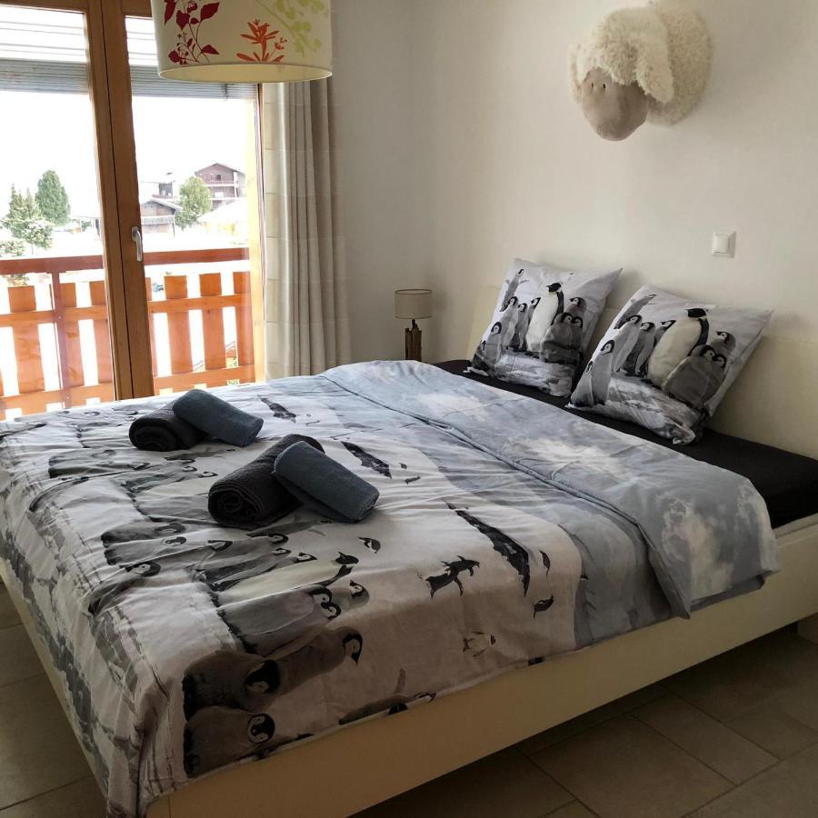 Appartement Haute Nendaz met fantastisch uitzicht Buitenkant foto